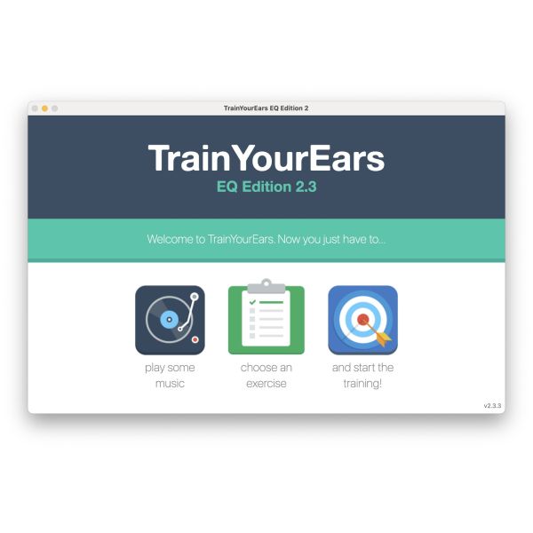 TrainYourEars EQ v2 (EDU) - Gehörbildungssoftware für Equalizer und Frequenzen, Bildungsversion - Download