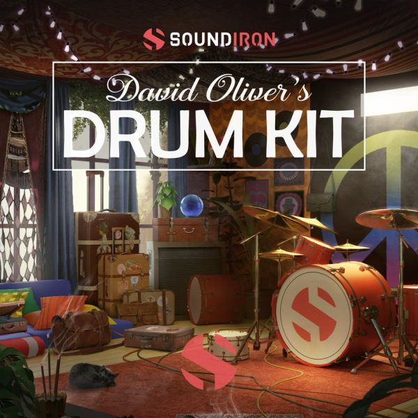 Soundiron David Oliver's Drum Kit - Pearl-DLX-Schlagzeug der 1980er für Kontakt Player - Download