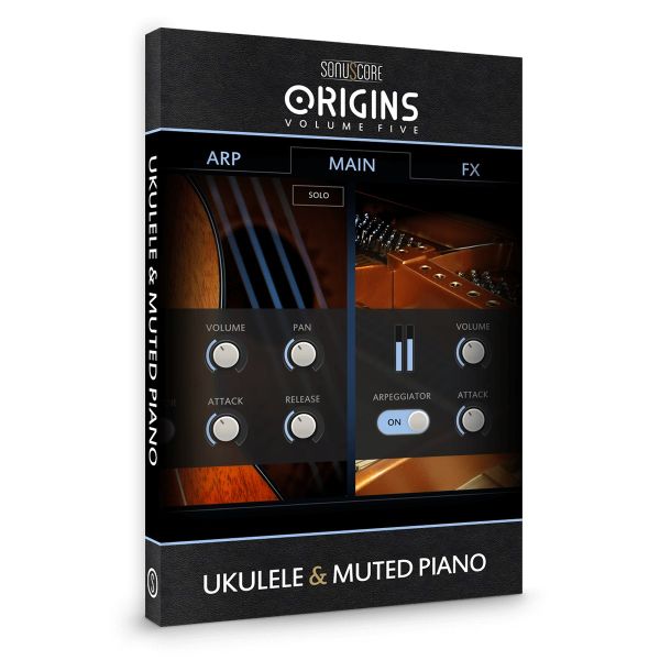 BOOM Library Sonuscore Origins Vol.5: Ukulele and Muted Piano - Arpeggio-Instrument mit Ukulele und gedämpftem Klavier - Download
