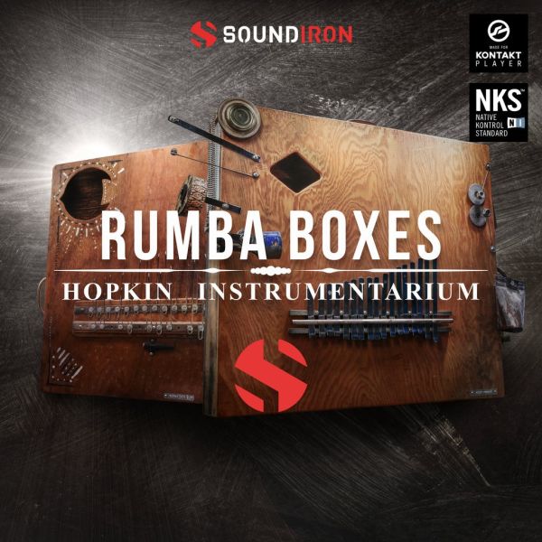 Soundiron Hopkin Instrumentarium: Rumba Boxes - Bass-Kalimbas und Percussion für Kontakt Player - Download