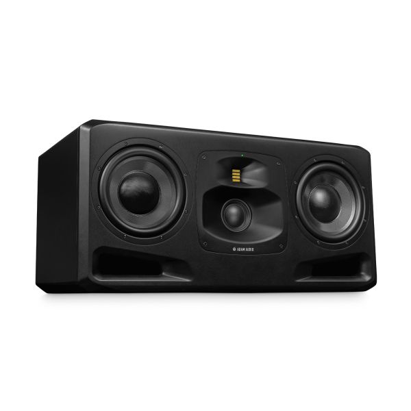ADAM Audio S5H - Aktiver 3-Wege Main-Monitor (horizontal) mit 2 × 10" ELE-Tieftönern, DCH-Mitteltöner und S-ART-Hochtöner, 1100 W, DSP, AES3