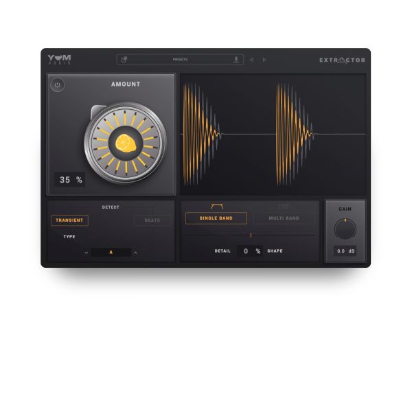 Yum Audio Extractor - Plug-in zum Extrahieren von Transienten und Beats - Download