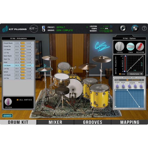 Kit Plugins KIT Drums - Connor Denis - virtuelles Drum-Instrument - Download