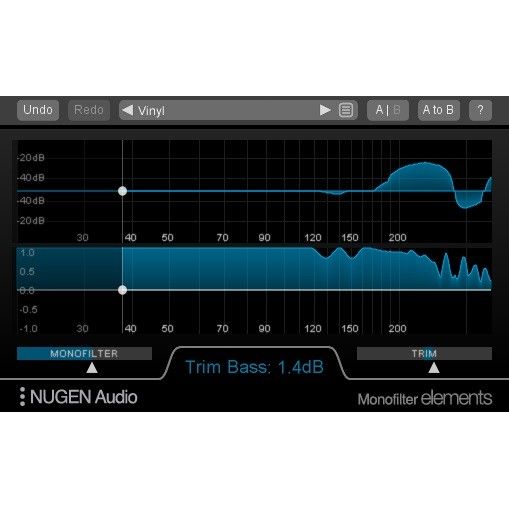 NUGEN Monofilter Elements - vereinfachtes Plug-in für Bassmanagement - Download