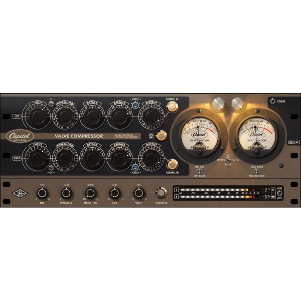 Universal Audio UAD Capitol Mastering Compressor - Mastering-Kompressor der Capitol Studios - Download