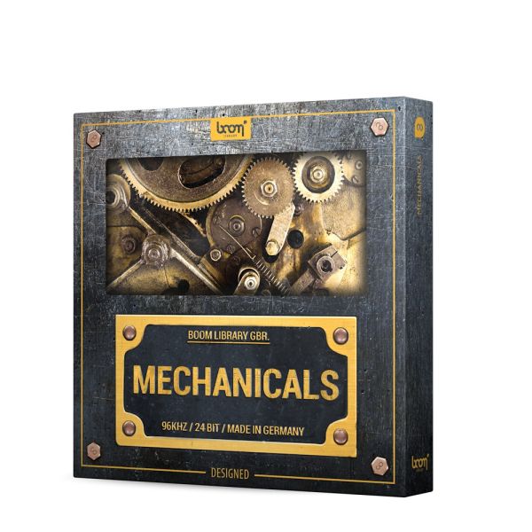 Boom Mechanicals DESIGNED - vorgefertigte mechanische Soundeffekte - Download