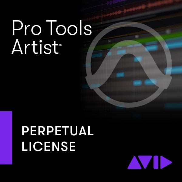 Avid Pro Tools Artist Perpetual License - Einstieg in Pro Tools mit 32 Audiospuren und über 100 Plug-ins - Download