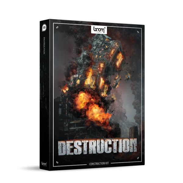 Boom Destruction CK - Quellaufnahmen für Zerstörungs-Sounddesign - Download