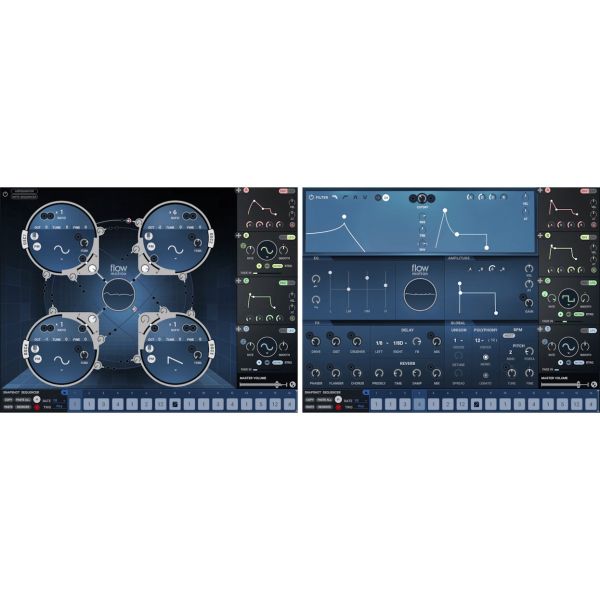 Waves Flow Motion FM Synth - FM-Synthesizer mit grafischer Modulationsmatrix - Download