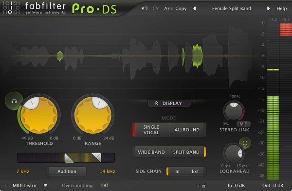 FabFilter Pro-DS - De-Esser - Download