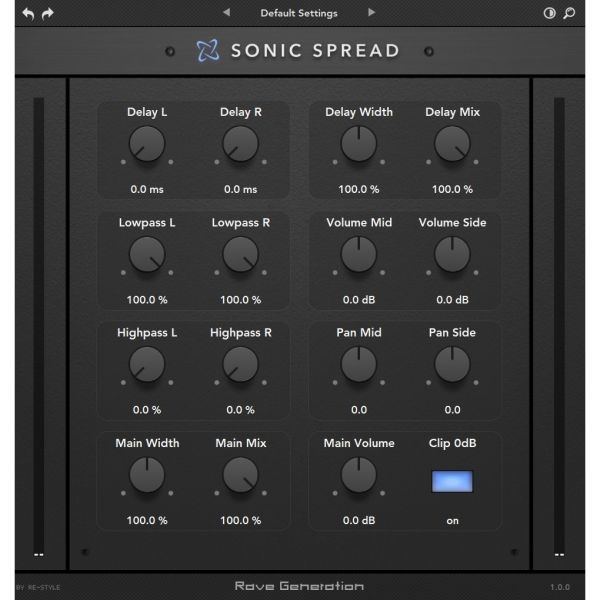 Re-Style Sonic Spread - Stereo-Imaging-Werkzeug für Verbreiterung und Raumwirkung - Download