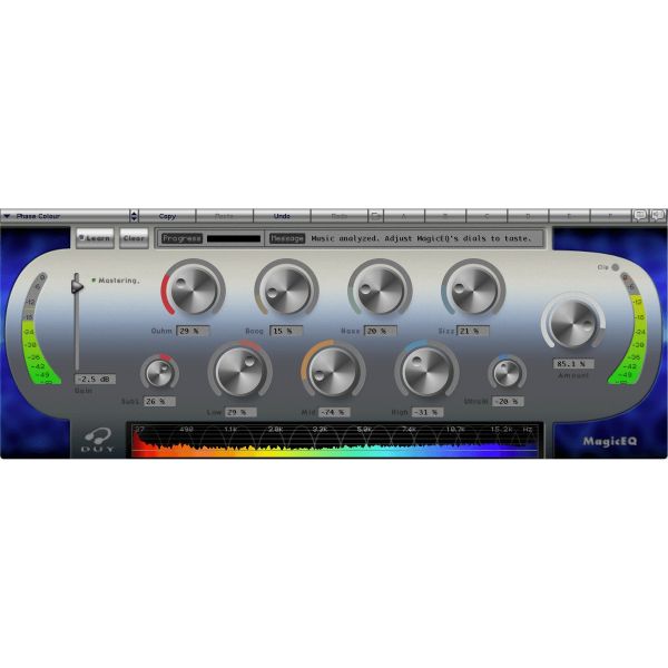 DSpatial DUY MagicEQ - automatischer Mastering-EQ für Musikmischungen - Download