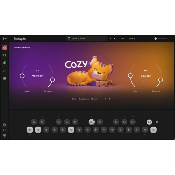 UJAM COZY - virtuelle Drum-Machine für Lo-Fi-Hip-Hop - Download