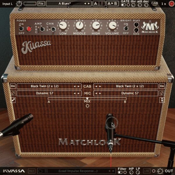 Kuassa Amplifikation Matchlock - Gitarrenverstärker-Simulation im amerikanischen Stil - Download