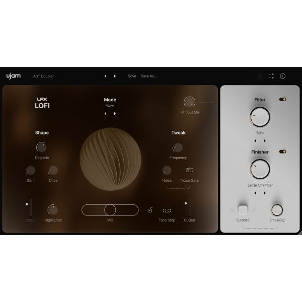 UJAM UFX LOFI - Lo-Fi-Effekt für digitale Körnung und analoge Abnutzung - Download