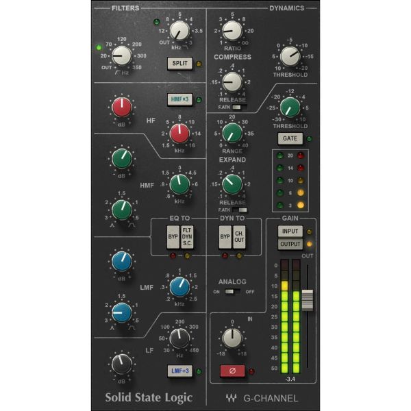 Waves SSL G-Channel - Kanalzug der SSL-G-Serie - Download