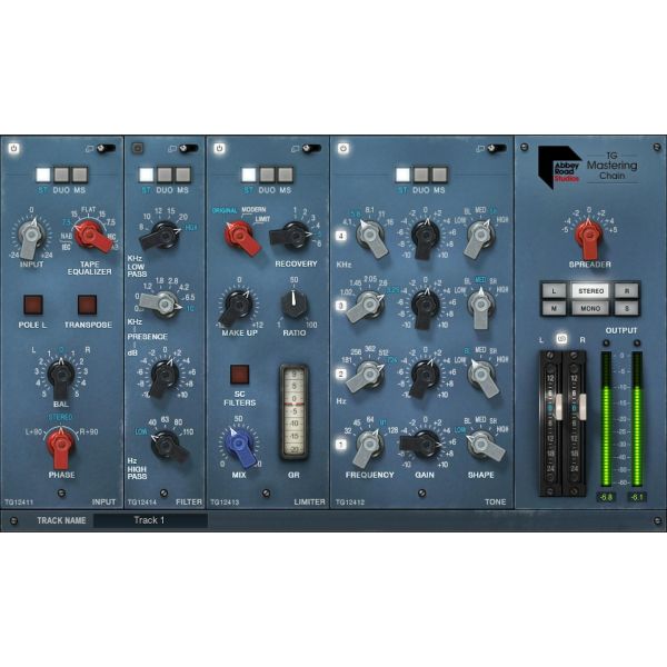 Waves Abbey Road TG Mastering Chain - modulare Mastering-Kette der Abbey Road Studios - Download