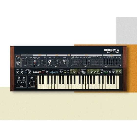 Cherry Audio Mercury-4 Synthesizer - Emulation des Roland Jupiter-4 - Download