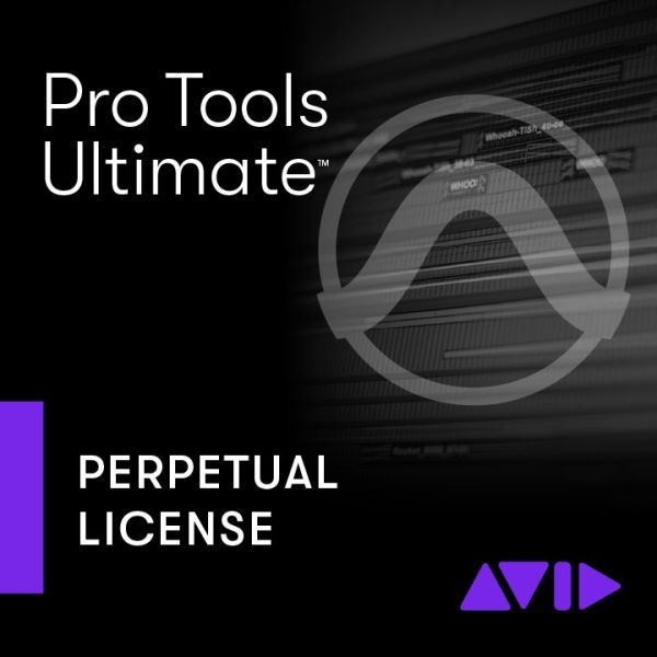 Avid Pro Tools Ultimate Perpetual License - DAW für Post-Production mit 2.048 Spuren, HDX und 64 Videospuren - Download