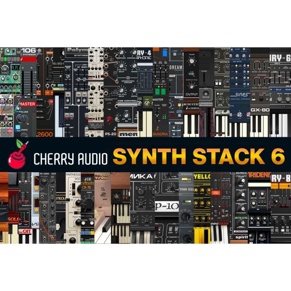 Cherry Audio Synth Stack 6 - Bundle mit 36 virtuellen Instrumenten - Download