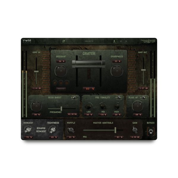 Yum Audio The Grater - Kompressions- und Verzerrungs-Plug-in - Download