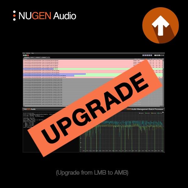 NUGEN AMB < LMB UPG - Batch-Lautheitssoftware, Upgrade von LMB - Download