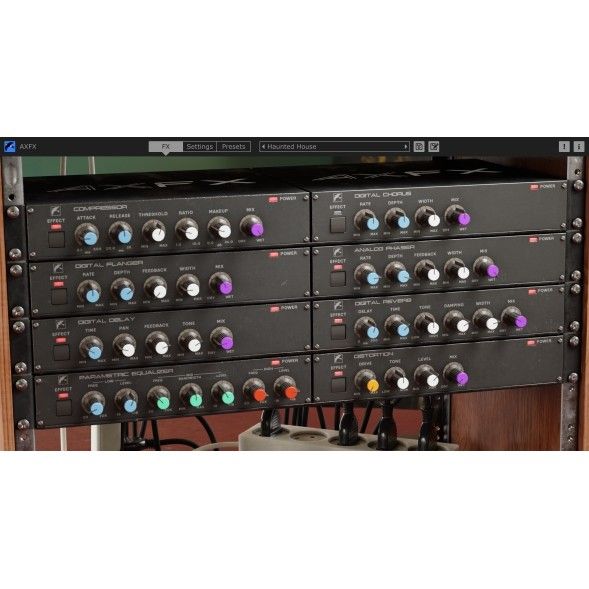 Martinic AXFX - Effekt-Rack mit acht Effekten im Stil der 80er-Jahre - Download