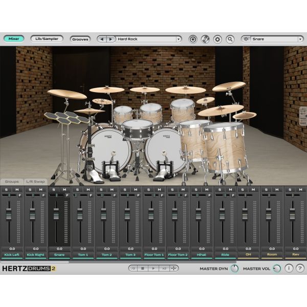 Hertz Drums Bundle - Drum-Bundle aus Hertz Drums 2 und drei Kits - Download