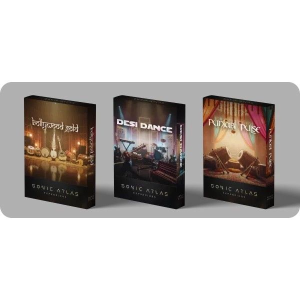 Pitch Innovations Sonic Atlas — All Access Bundle - vier Kollektionen mit 12 Percussion- und Song-Starter-Kits - Download