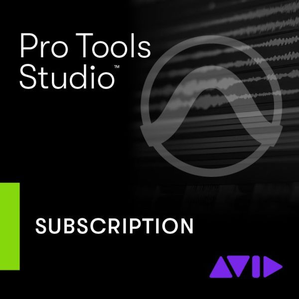 Avid ProTools Studio 1yr Subscription NEW - professionelle DAW mit 512 Spuren, Surround und Dolby Atmos - Download