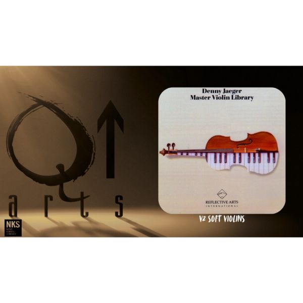 Q Up Arts Jaeger Violins EXS V2 - leise Violinen-Sektionen für den Logic-Sampler, Volume 2 - Download