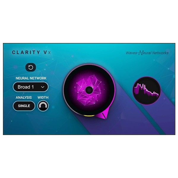 Waves Clarity Vx - KI-gestützte Rauschentfernung für Stimmen - Download