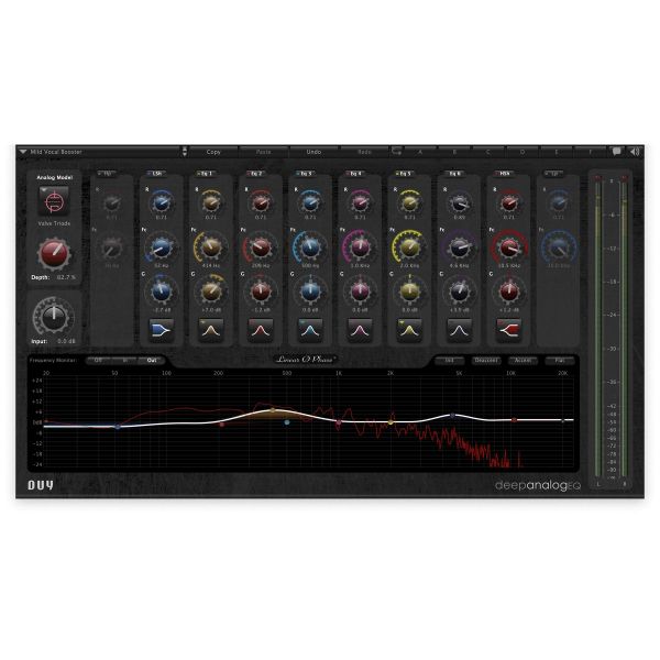 DSpatial DUY Deep Analog EQ - linearphasiger Analog-Modelling-EQ mit 10 Bändern - Download
