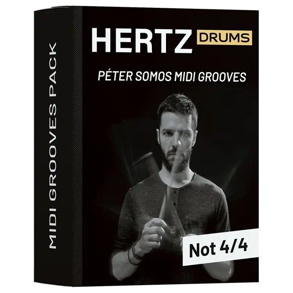 Hertz Midi Grooves by Peter Somos - MIDI-Grooves in ungeraden Taktarten für Hertz Drums - Download
