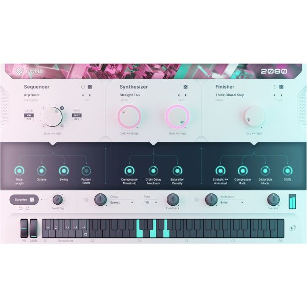 UJAM 2080 - Synthesizer für Synthwave-Sounds - Download