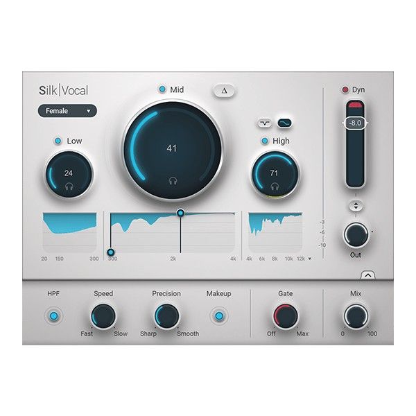 Waves Silk Vocal - intelligenter EQ- und Dynamikprozessor für Gesang - Download