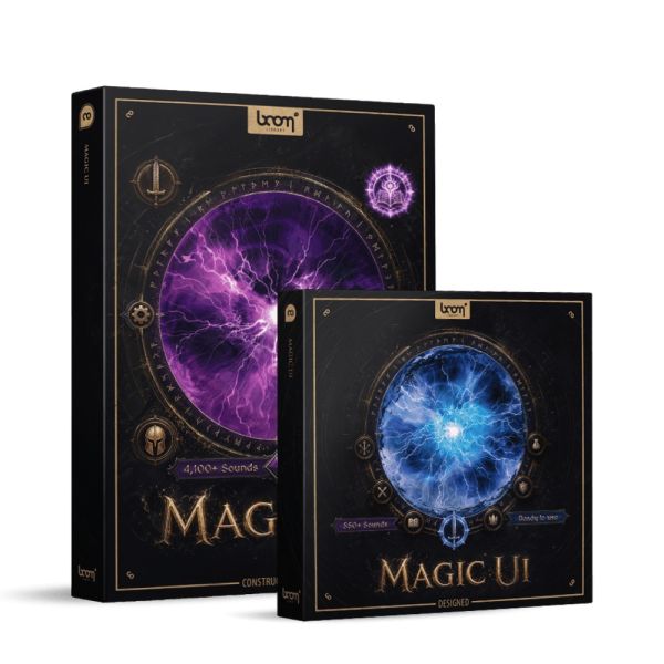 Boom Magic UI CK - Quellsounds für magische Spiele-Interfaces als Construction Kit - Download