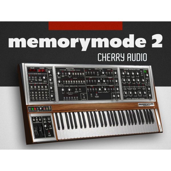 Cherry Audio Memorymode 2 Synthesizer - Synthesizer nach dem Memorymoog von 1982 - Download