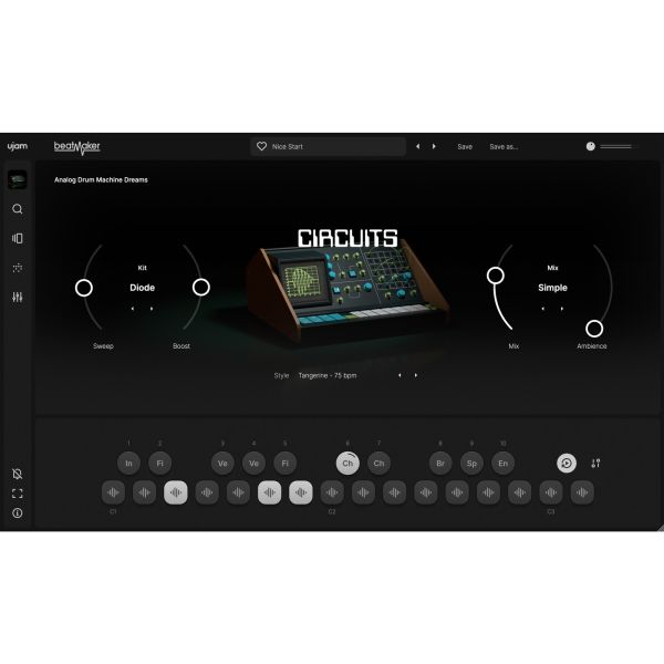 UJAM CIRCUITS - virtuelle Drum-Machine mit analogen Retro-Sounds - Download