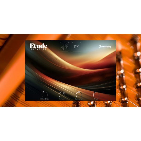 Steinberg Etude Elements - gesampelter Yamaha-C3X-Flügel mit einer Mikrofonposition - Download