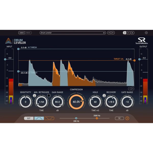 Sound Radix Drum Leveler - Kompressor, Expander und Gate für Drums - Download
