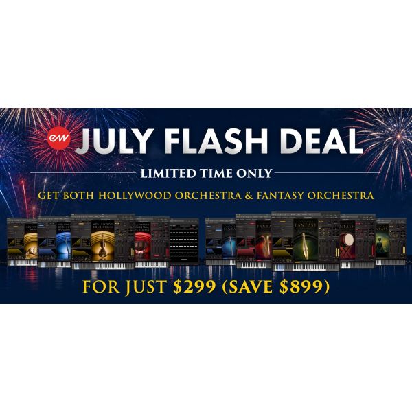 EastWest HOLLYWOOD ORCHESTRA/ HOLLYWOOD FANTASY ORCHESTRA - Bundle aus Orchester- und Fantasy-Orchester-Bibliothek - Download