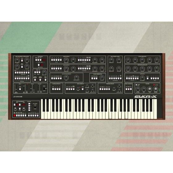 Cherry Audio Elka-X Synthesizer - Emulation des ELKA Synthex - Download