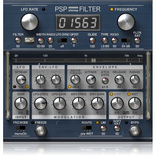 PSP StompFilter - Filtereffekt mit Modulation und Kompressor - Download