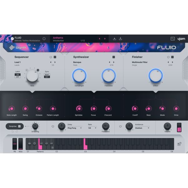 UJAM FLUID - Synthesizer für Melodic Techno - Download