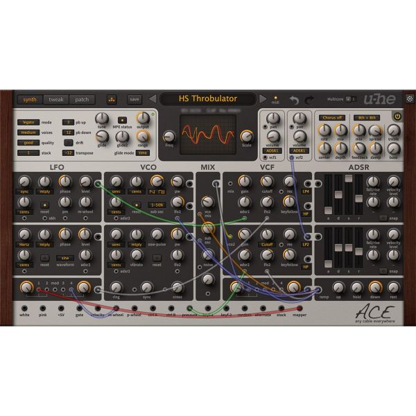 u-he ACE - semimodularer Synthesizer - Download