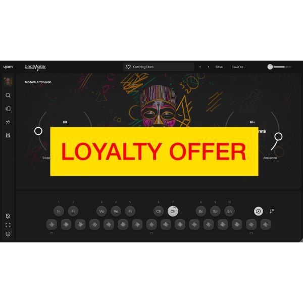 UJAM KAYA Loyalty Offer - Beatmaker für Afrofusion und westafrikanische Grooves - Download