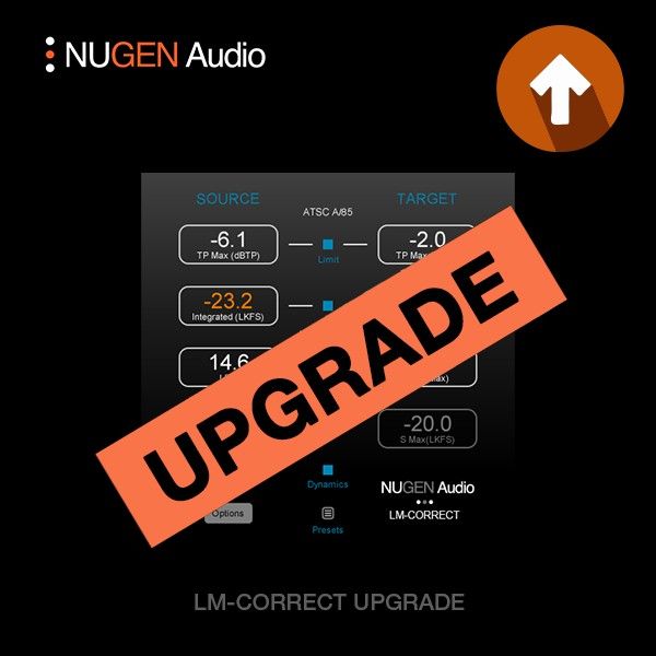 NUGEN LM-Correct UPG - Upgrade der automatischen Lautheitskorrektur - Download