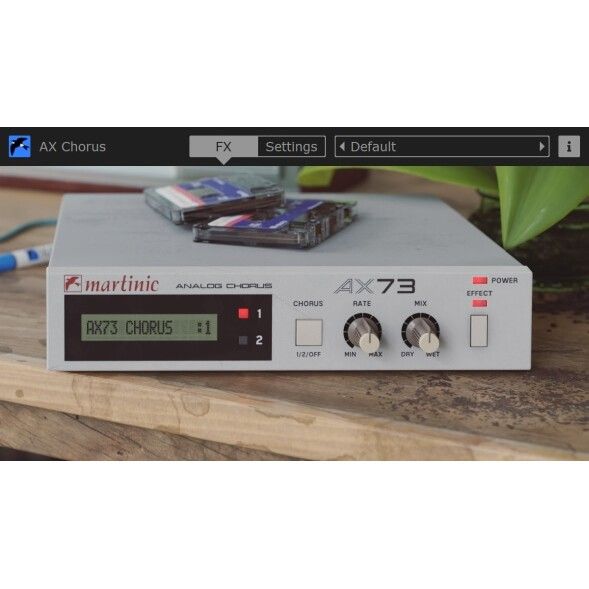 Martinic AX Chorus - Chorus-Plug-in nach dem Vorbild von AX73 und AX60 - Download