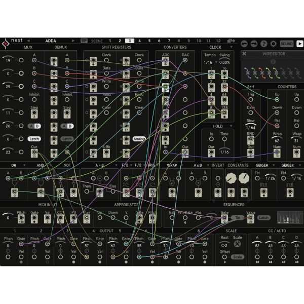 Sugar Bytes Nest - modularer MIDI-Sequenzer zum Selbstbauen - Download